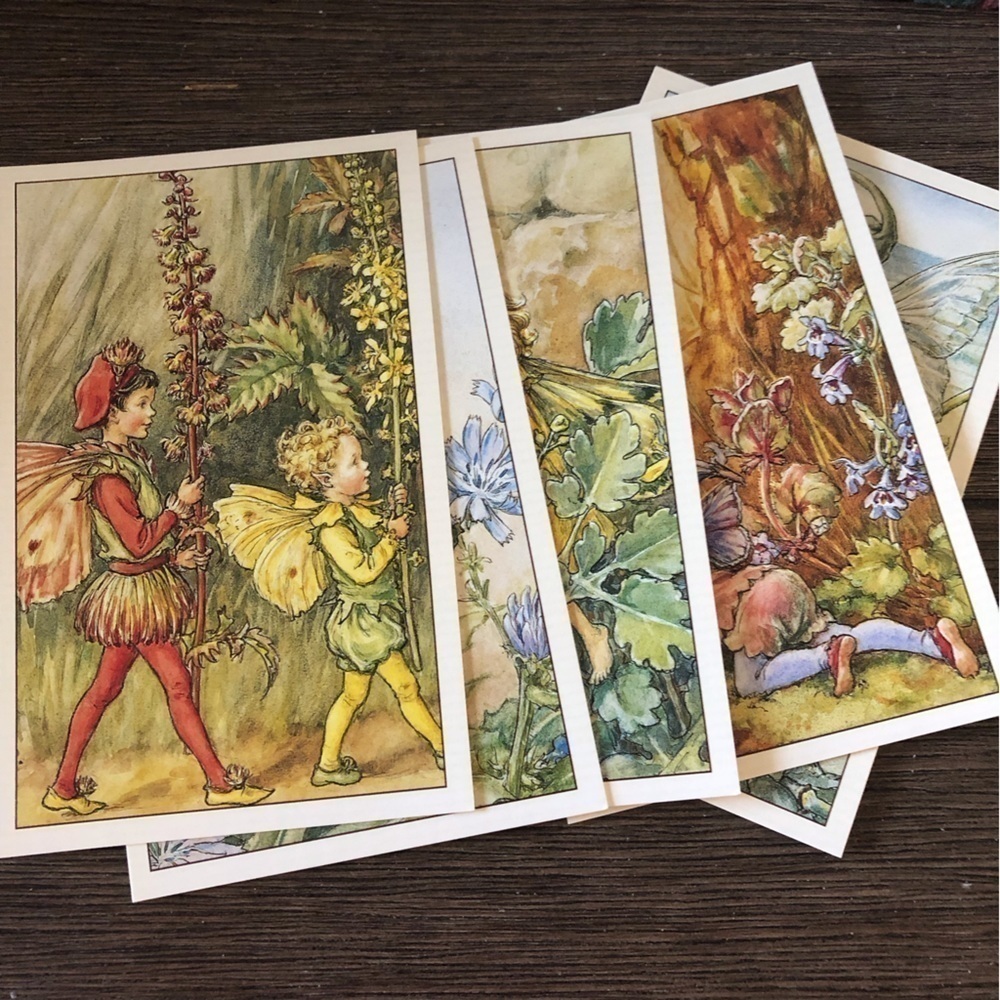 Garden Flower Fairies by: Cicely Mary Barker postcard set #20